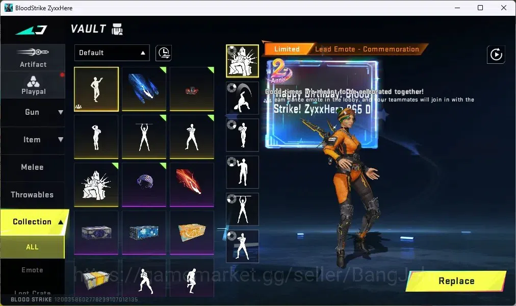 Blood Strike Accounts ASIA | 1 ULTRA MELEE: Talon Knife-Sanctum|8 ULTRA image 11