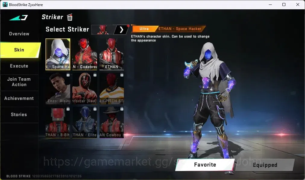 Blood Strike Accounts ASIA | 1 ULTRA MELEE: Talon Knife-Sanctum|8 ULTRA image 12