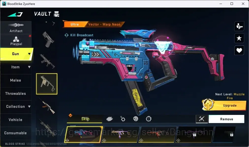 Blood Strike Accounts ASIA | 1 ULTRA MELEE: Talon Knife-Sanctum|8 ULTRA image 3