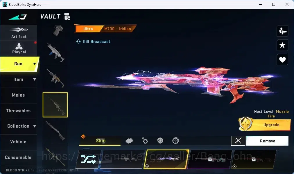 Blood Strike Accounts ASIA | 1 ULTRA MELEE: Talon Knife-Sanctum|8 ULTRA image 5