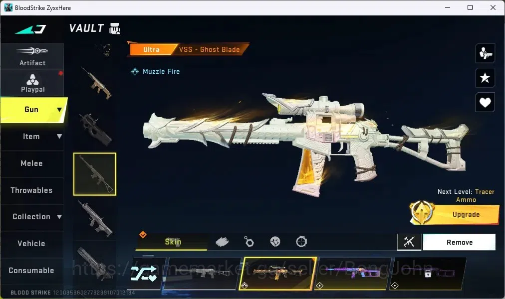Blood Strike Accounts ASIA | 1 ULTRA MELEE: Talon Knife-Sanctum|8 ULTRA image 6