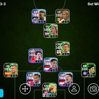 eFootball Accounts Legends & Iconic Players Mobile|PW 3209|Johan Cruyff Epic,Frank Lampard Epic,Vitinha ShowT,Jordi Alba