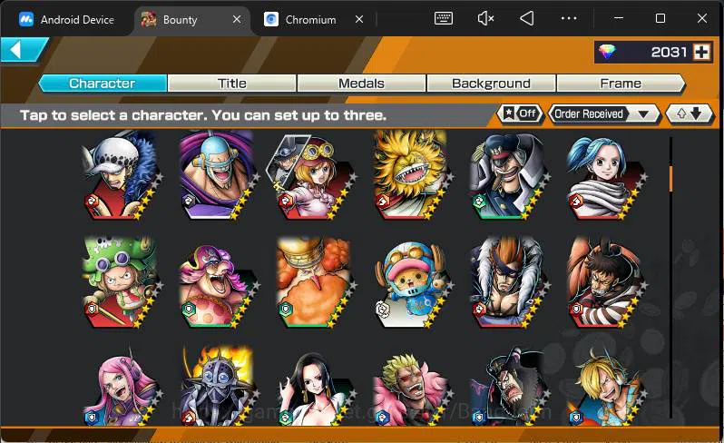 One Piece Bounty Rush Accounts GLOBAL|EX 2+PR 2|RD2031|WI Trafalger Law,BM Onigas image 4