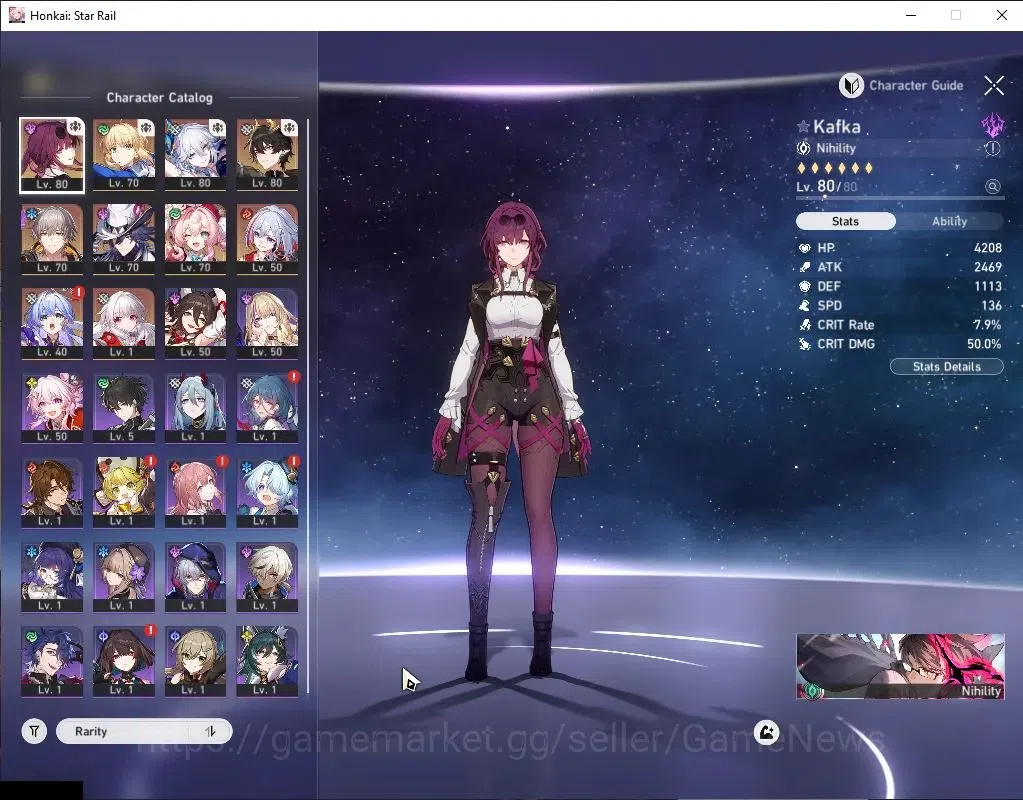 Honkai Star Rail Accounts Asia|TL 62|8 Limited|Yao Guang+Sign,Kafka,Ashveil, image 5