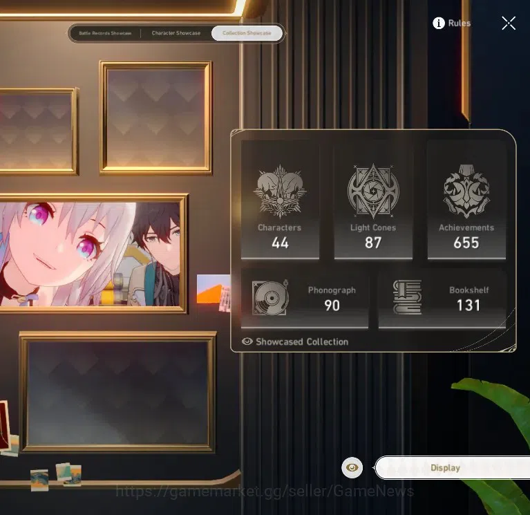 Honkai Star Rail Accounts Others Asia|TL 70|Anaxa,The Herta+Sign PremTeam|17 3
