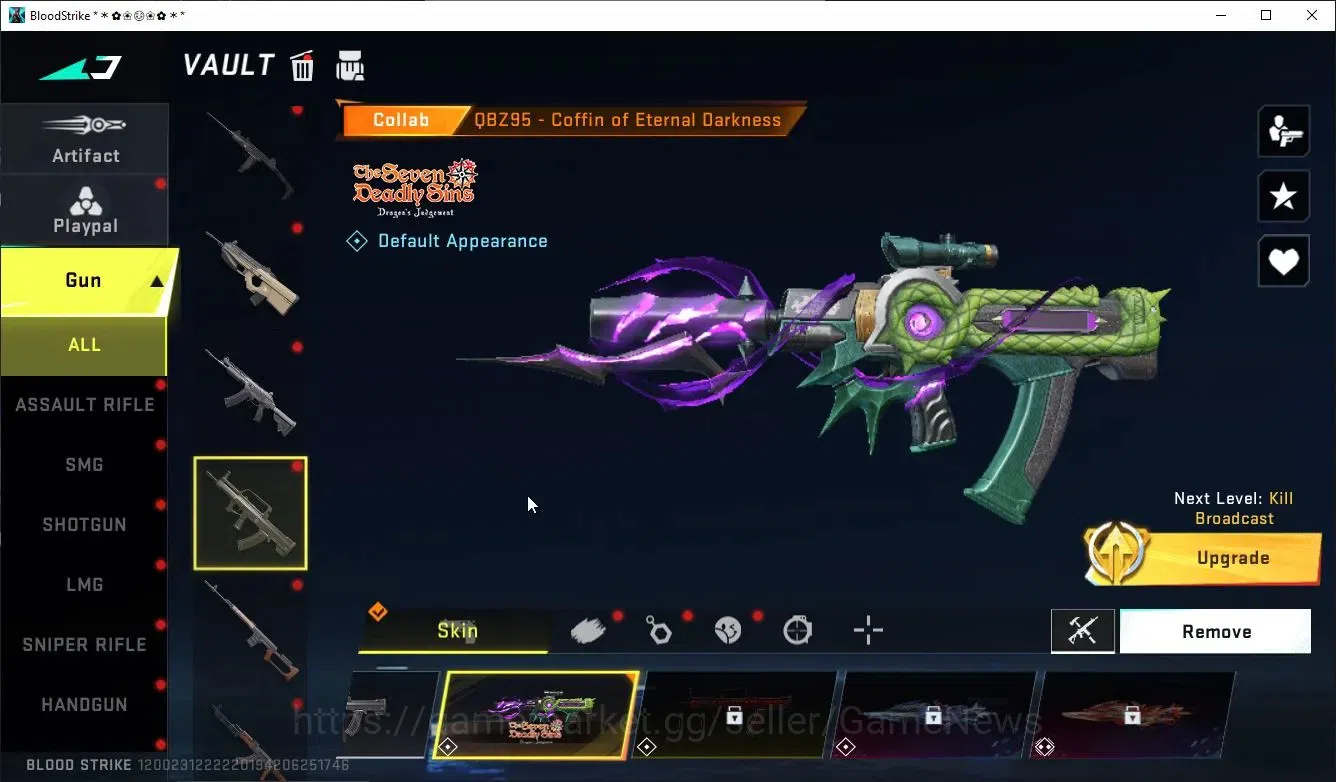 Blood Strike Accounts ASIA|ETERNAL DeAgle+Collab TOKREV FN2000,Takemichi image 15