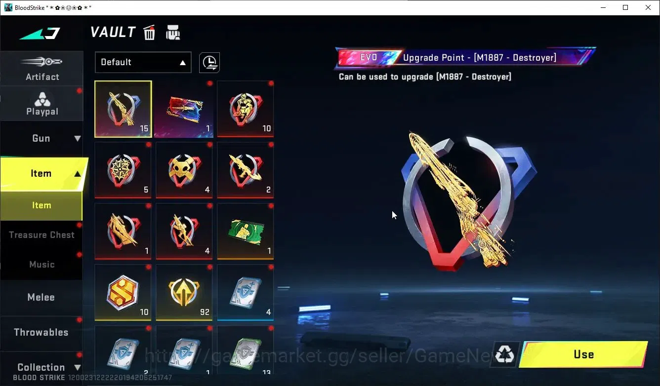 Blood Strike Accounts ASIA|ETERNAL DeAgle+Collab TOKREV FN2000,Takemichi image 17