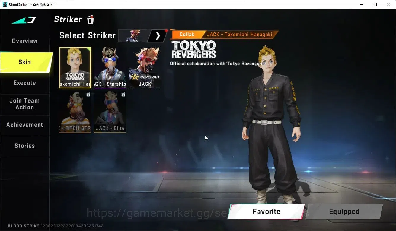 Blood Strike Accounts ASIA|ETERNAL DeAgle+Collab TOKREV FN2000,Takemichi image 6