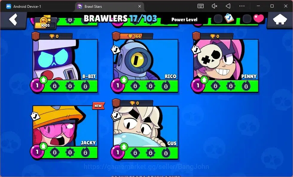 Brawl Stars Accounts Global|1005 Thropy|17 Brawler|3 Max Hypercharge(Sh image 5