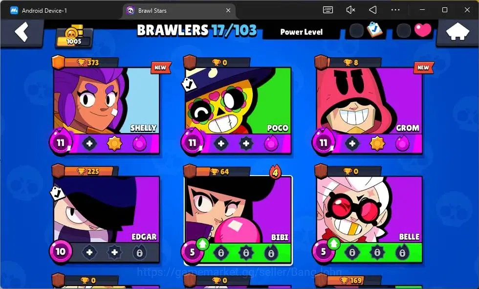 Brawl Stars Accounts Global|1005 Thropy|17 Brawler|3 Max Hypercharge(Sh image 7