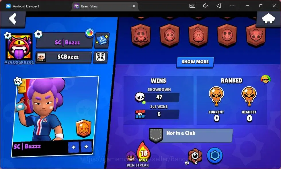 Brawl Stars Accounts Global|1005 Thropy|17 Brawler|3 Max Hypercharge(Sh image 9