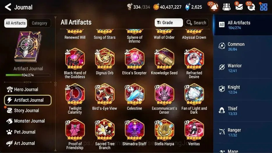 Epic Seven Accounts High-End Global |22 ML(Zio,Harsetti,AVildred,FLidica,ROLight Etc)+Perfumer Byblis+Fumyr|SS 2.6K|Gold 14