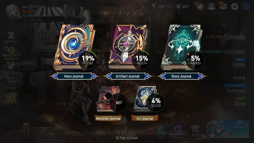 Epic Seven Accounts Global | Starter|3 ML(Laika,Solitaria of the Snow, image 3
