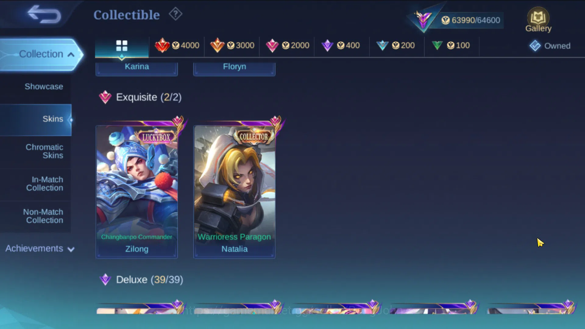 Mobile Legends: Bang Bang Accounts Hero 84|Skin 265 Good WR|KOF Karina|Sanrio Floryn| image 10
