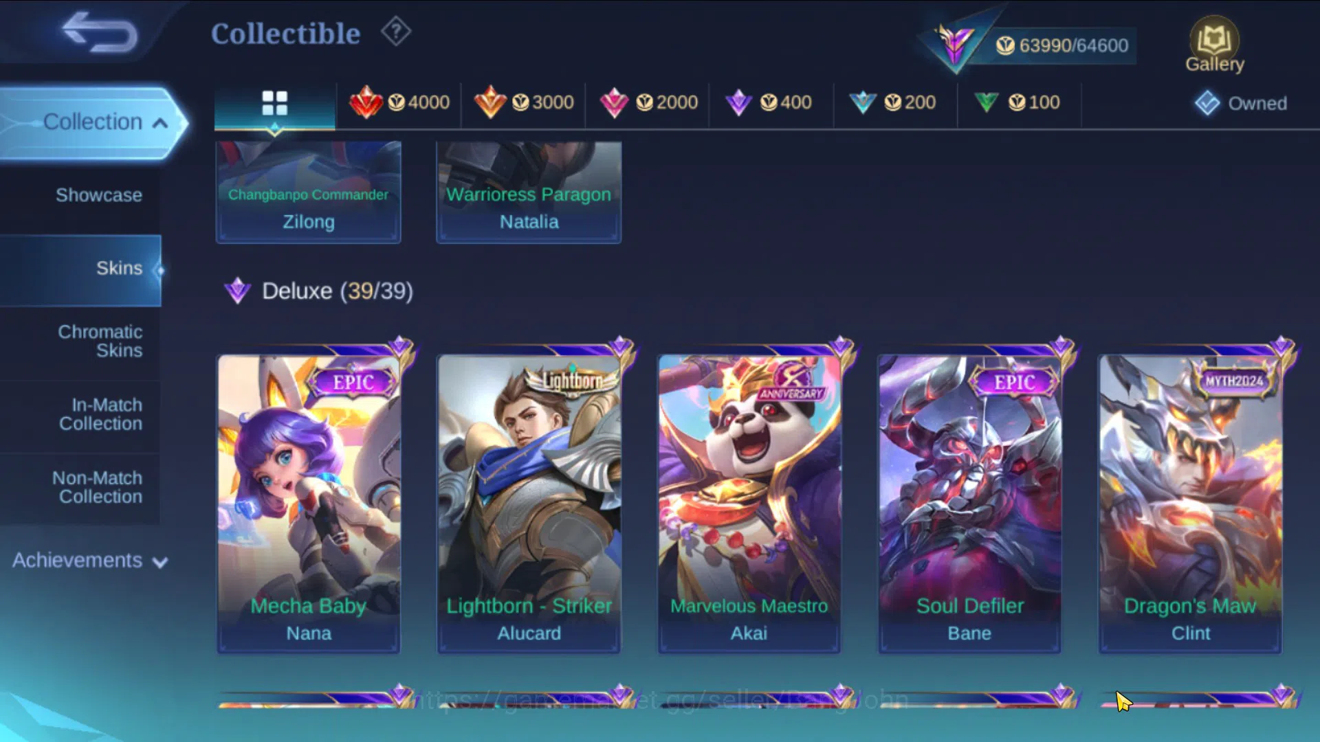 Mobile Legends: Bang Bang Accounts Hero 84|Skin 265 Good WR|KOF Karina|Sanrio Floryn| image 11