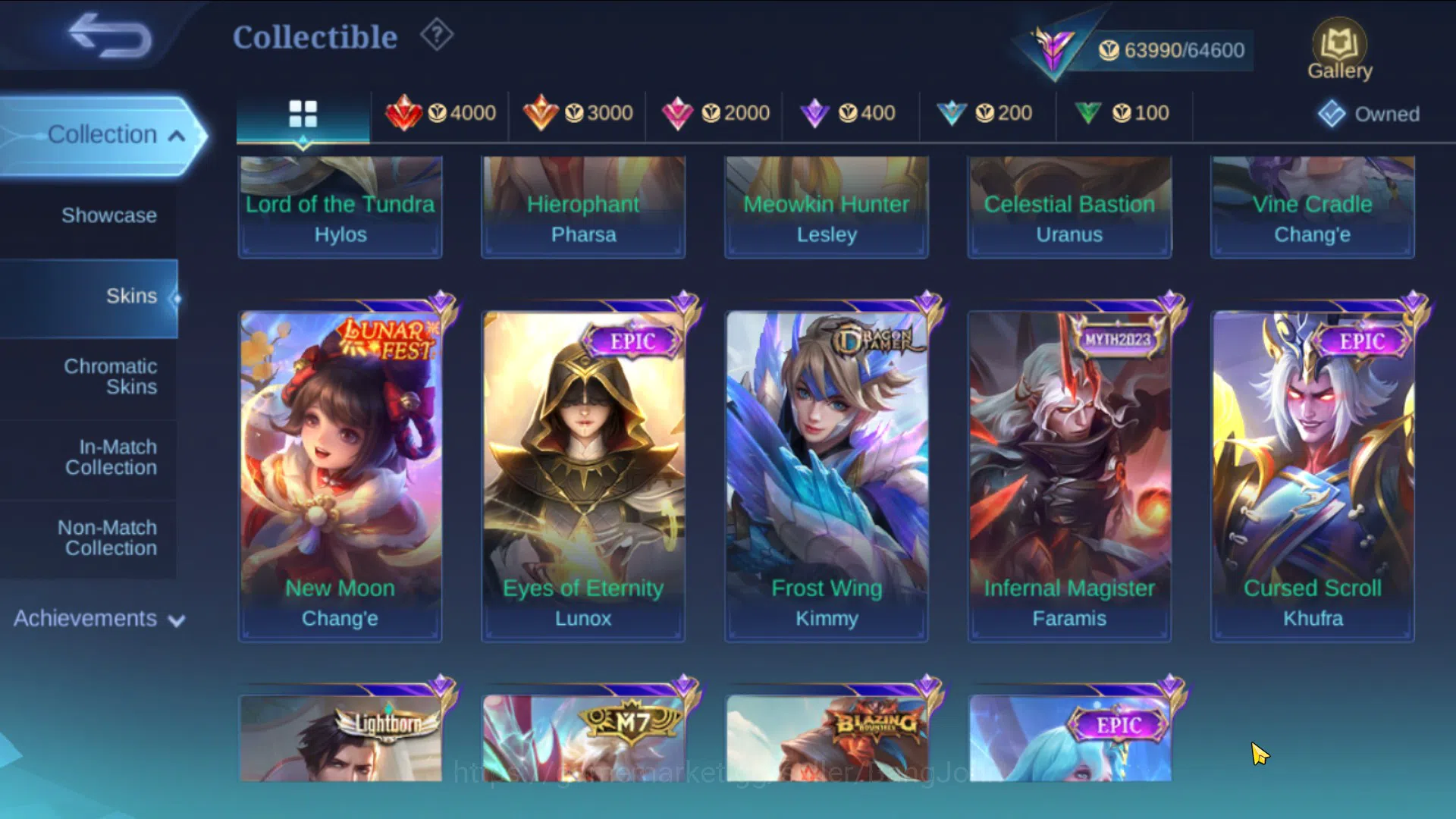 Mobile Legends: Bang Bang Accounts Hero 84|Skin 265 Good WR|KOF Karina|Sanrio Floryn| image 17