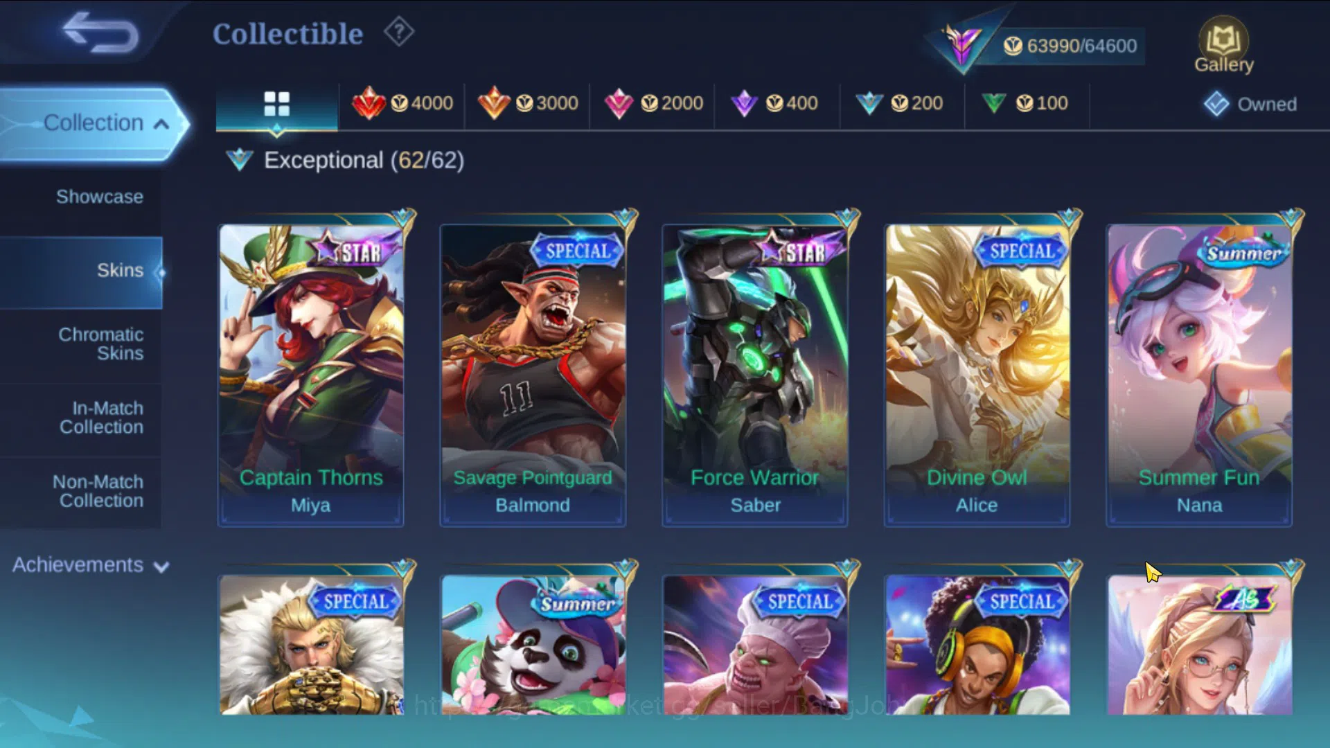 Mobile Legends: Bang Bang Accounts Hero 84|Skin 265 Good WR|KOF Karina|Sanrio Floryn| image 19