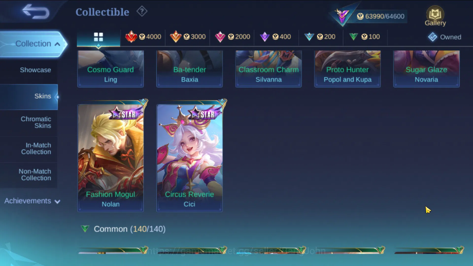 Mobile Legends: Bang Bang Accounts Hero 84|Skin 265 Good WR|KOF Karina|Sanrio Floryn| image 20