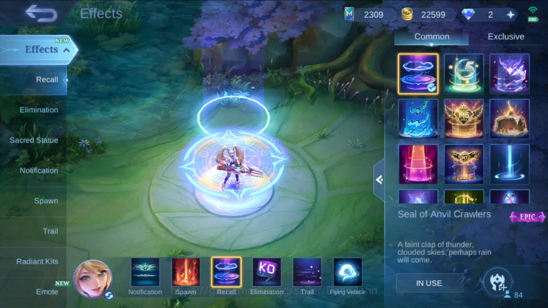 Mobile Legends: Bang Bang Accounts Hero 84|Skin 265 Good WR|KOF Karina|Sanrio Floryn| image 6