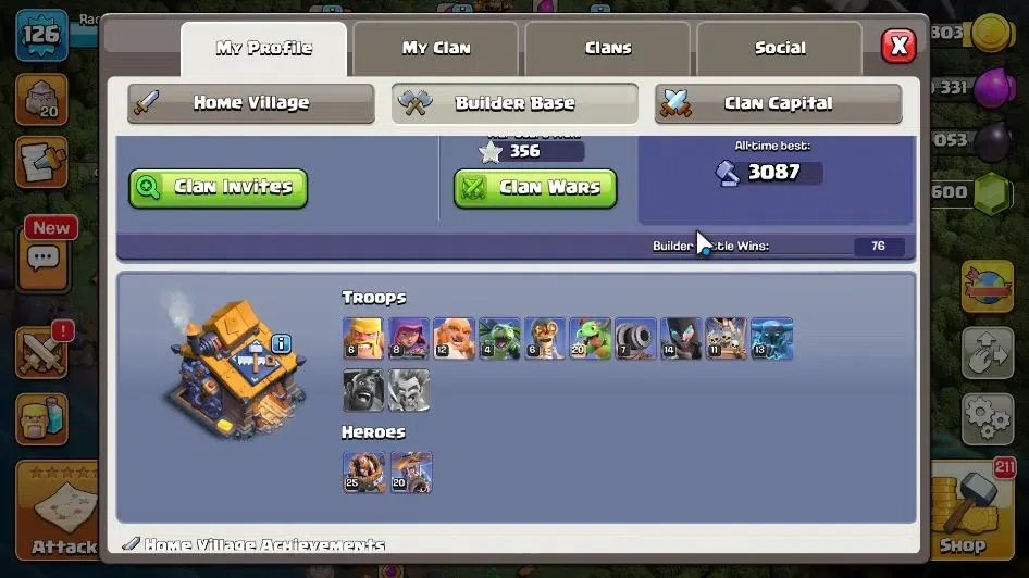 Clash of Clans Accounts LV 126|TH 16-BH 10|HH 10|Limited Skin|BK 53,AQ 66, image 6