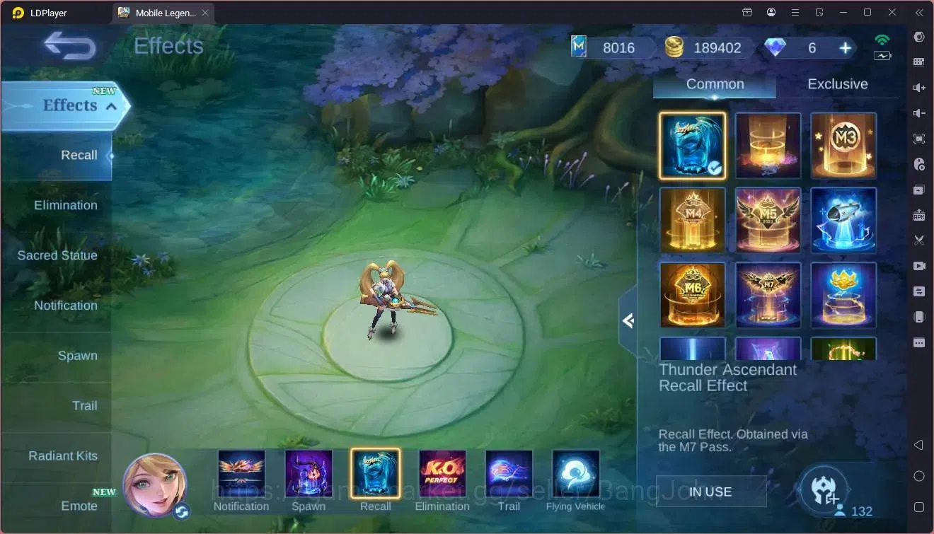 Mobile Legends: Bang Bang Accounts Global|Hero132|Skin 237|Prime Granger|KOF Karina|C image 18