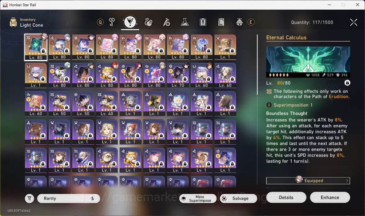 Honkai Star Rail Accounts Others ASIA|TL 70|12 12