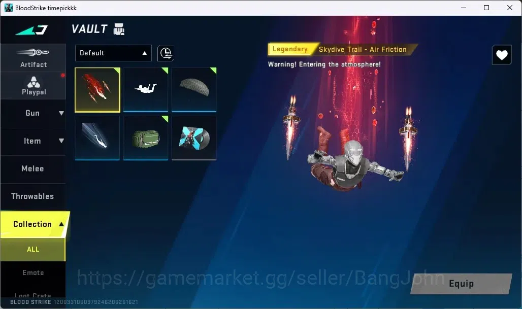Blood Strike Accounts ASIA | 1 EVO: M1887-Destroyer|1 LEGENDARY: Kala-Un image 7