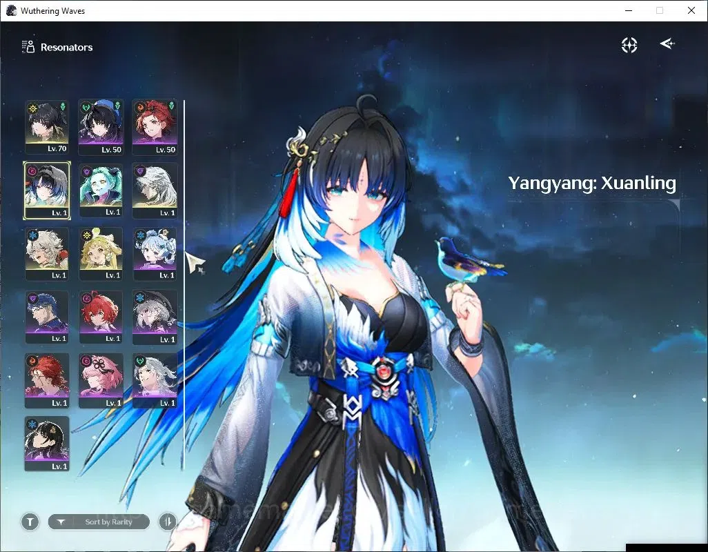 Wuthering Waves Accounts Others SEA |UL 49|2 Limited| Yangyang: Xuanling RC 5+Signature, Rebecca |151 Lstr Tide|DB Lvl 2