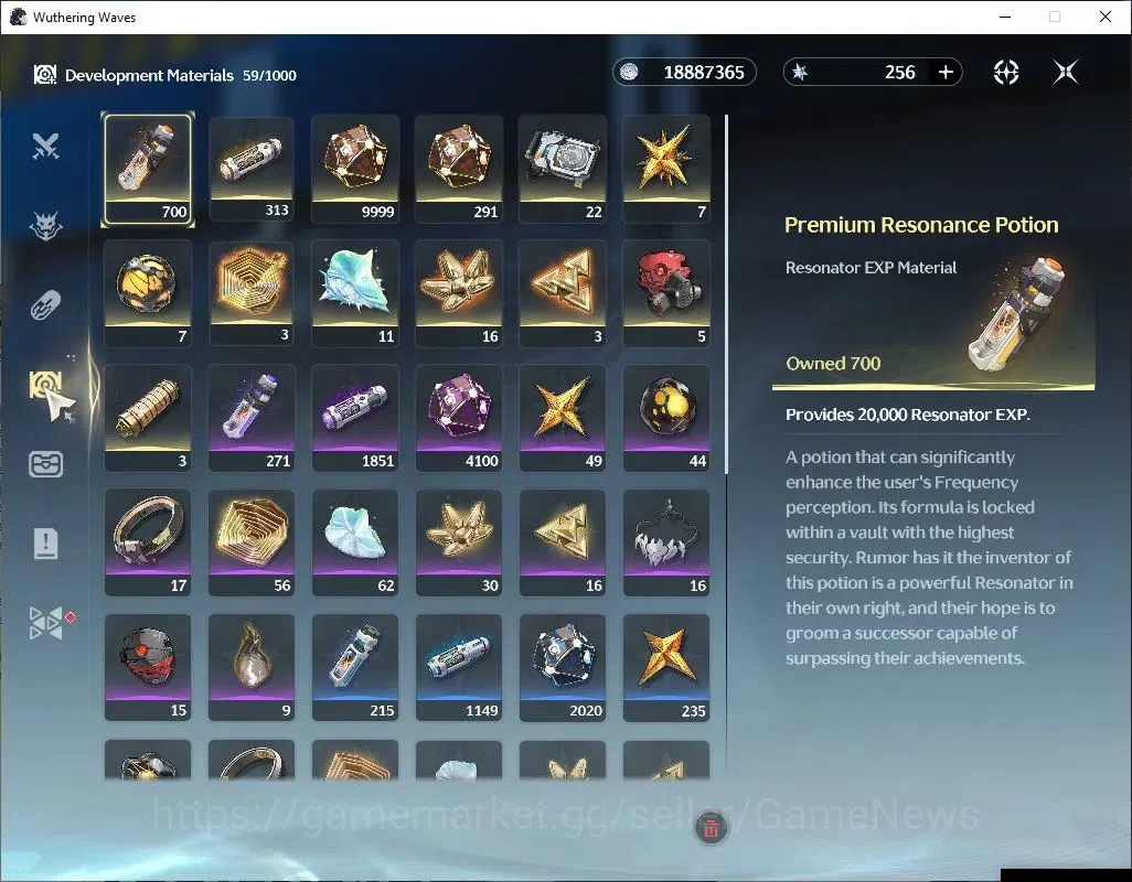 Wuthering Waves Accounts Others SEA |UL 49|2 Limited| Yangyang: Xuanling RC 5+Signature, Rebecca |151 Lstr Tide|DB Lvl 7