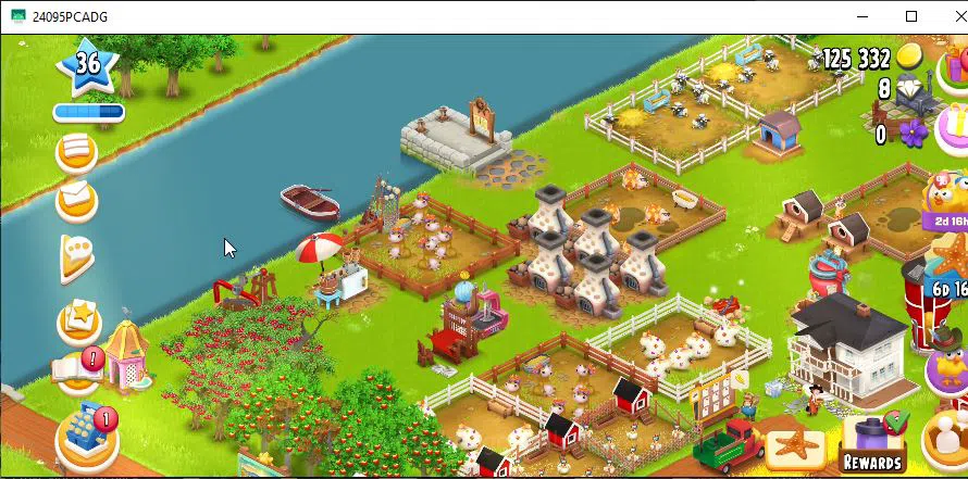 Hay Day Accounts Level 36 | Barn Storage 1000 + Silo Storage 500 | 144,8k Coins,9 Dm |CN ON|Log Supercell ID|Take 1