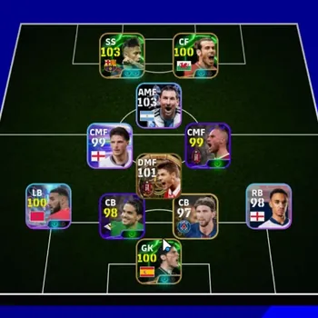 eFootball Accounts Legends & Iconic Players Android|Power 3070|Big Time Old Steven Gerrard '05|Epic Neymar Jr,Gareth