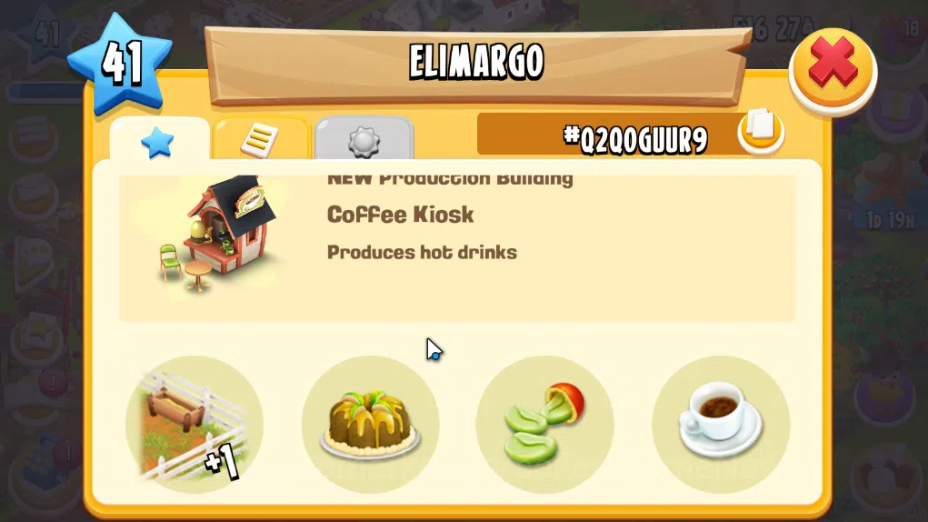 Hay Day Accounts Level 41 | Barn Storage 1100 + Silo Storage 625 | 202k Coins, 21 Diamonds |CN ON|Log Supercell ID|Take 11
