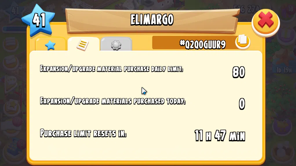 Hay Day Accounts Level 41 | Barn Storage 1100 + Silo Storage 625 | 202k Coins, 21 Diamonds |CN ON|Log Supercell ID|Take 14