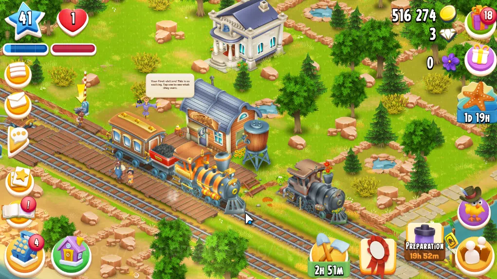 Hay Day Accounts Level 41 | Barn Storage 1100 + Silo Storage 625 | 202k Coins, 21 Diamonds |CN ON|Log Supercell ID|Take 6