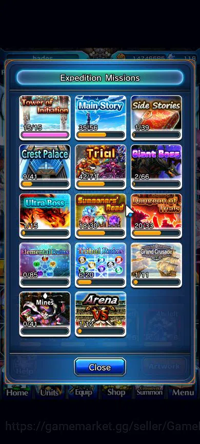 Grand Summoners Accounts Global|Rank 76|17 Ascend|RoyTW,EmiyaTW,ChloeTW,Miy image 6