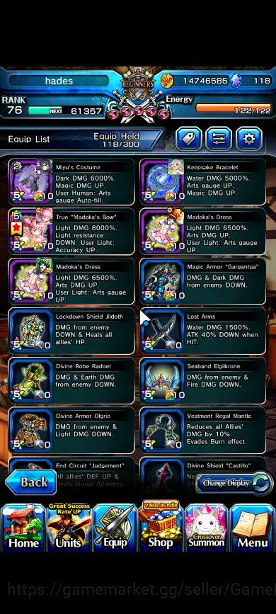 Grand Summoners Accounts Global|Rank 76|17 Ascend|RoyTW,EmiyaTW,ChloeTW,Miy image 9