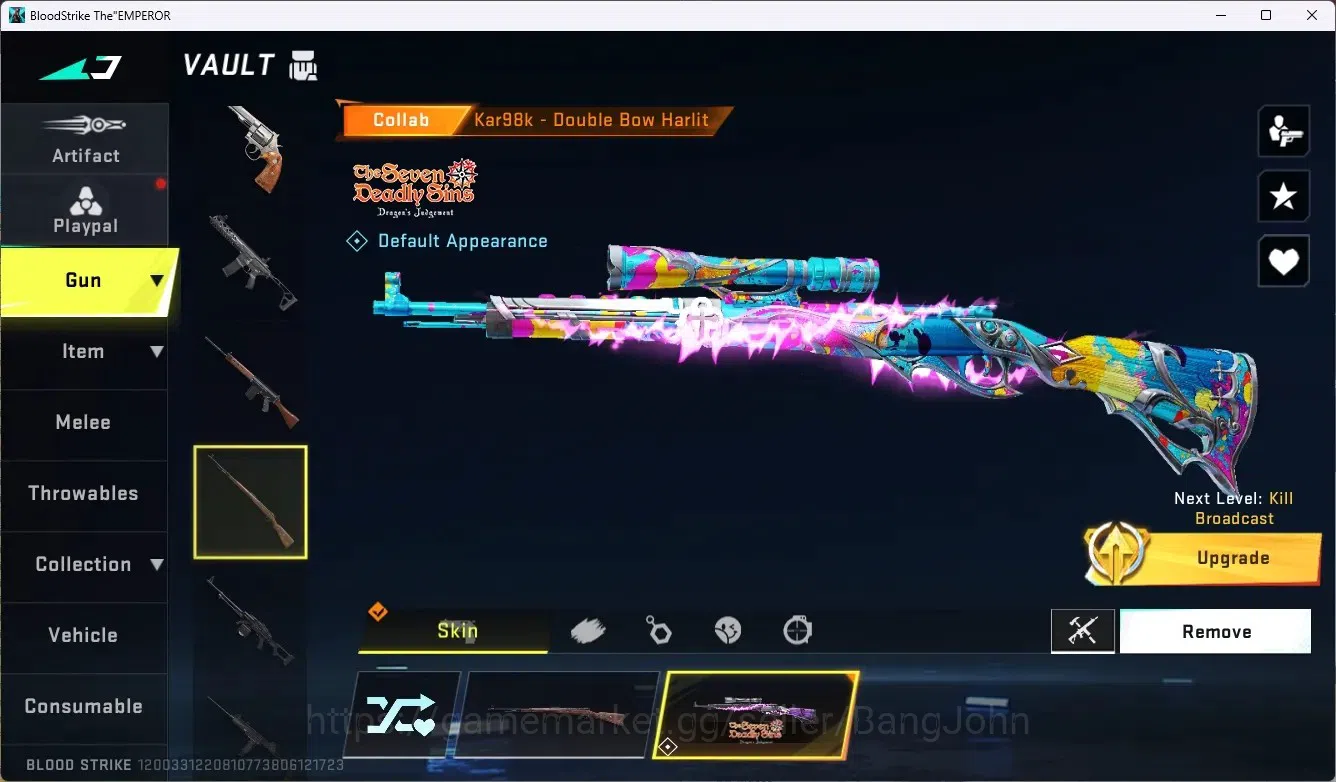 Blood Strike Accounts ASIA |1 ETERNAL:Desert Eagle-Scorpius | 3 COLLAB G image 4