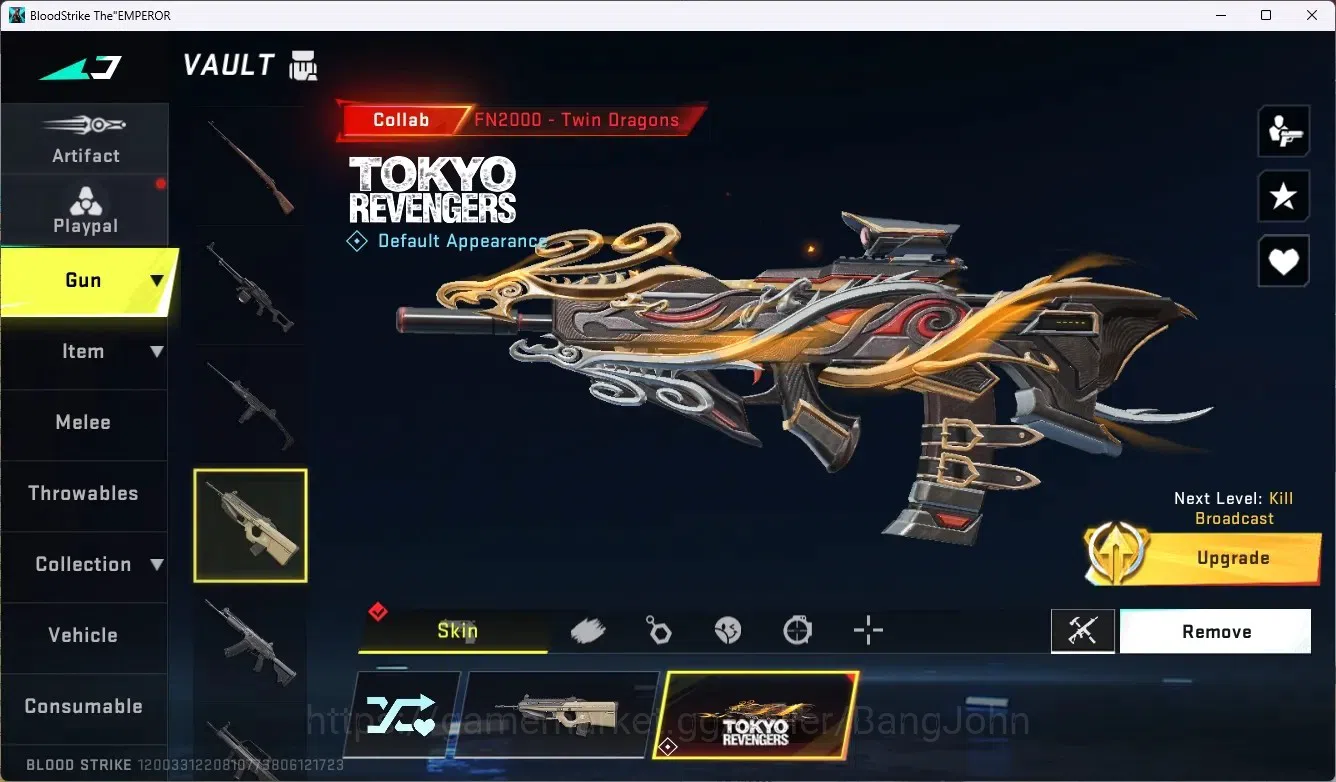 Blood Strike Accounts ASIA |1 ETERNAL:Desert Eagle-Scorpius | 3 COLLAB G image 5
