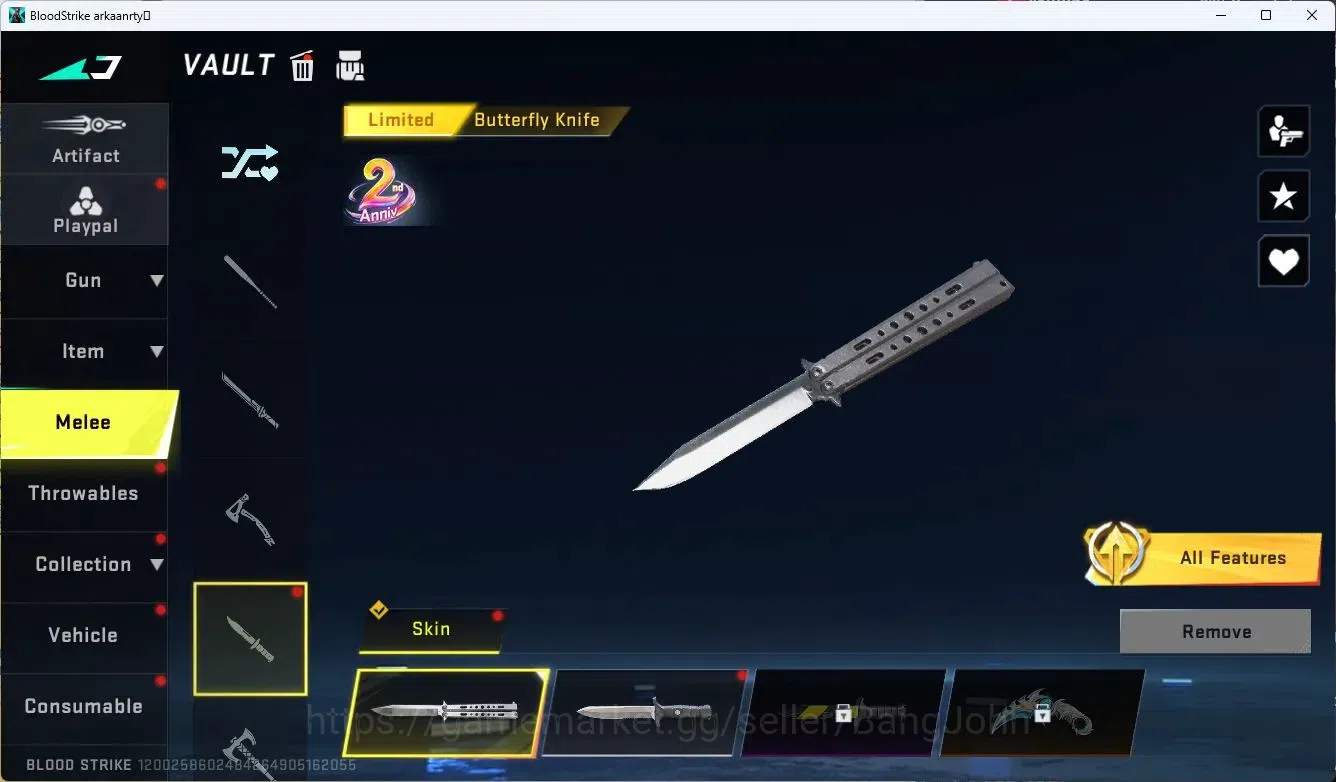 Blood Strike Accounts ASIA| EVO FAL | 2 AOT | 2 Limited | 5 Eternal Pts image 12