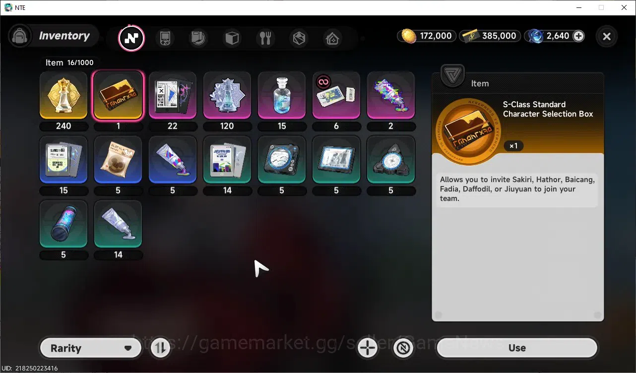 Neverness to Everness Accounts GLOBAL SEA|HL 3|2640 Annulith|2 SSR(LacrimosaA2,Sa image 11