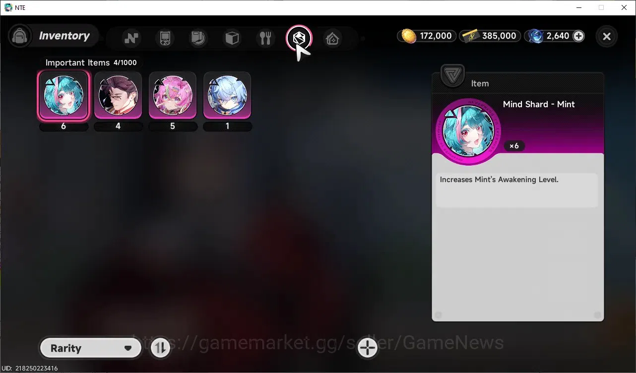 Neverness to Everness Accounts GLOBAL SEA|HL 3|2640 Annulith|2 SSR(LacrimosaA2,Sa image 14