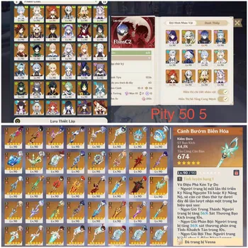 Genshin Impact Accounts End Game Asia | End Game | Raiden C3 Mavu C2 Flins C2 Nahida C2 Neuvi C2 Furina C2 Arle C1 Odette C1
