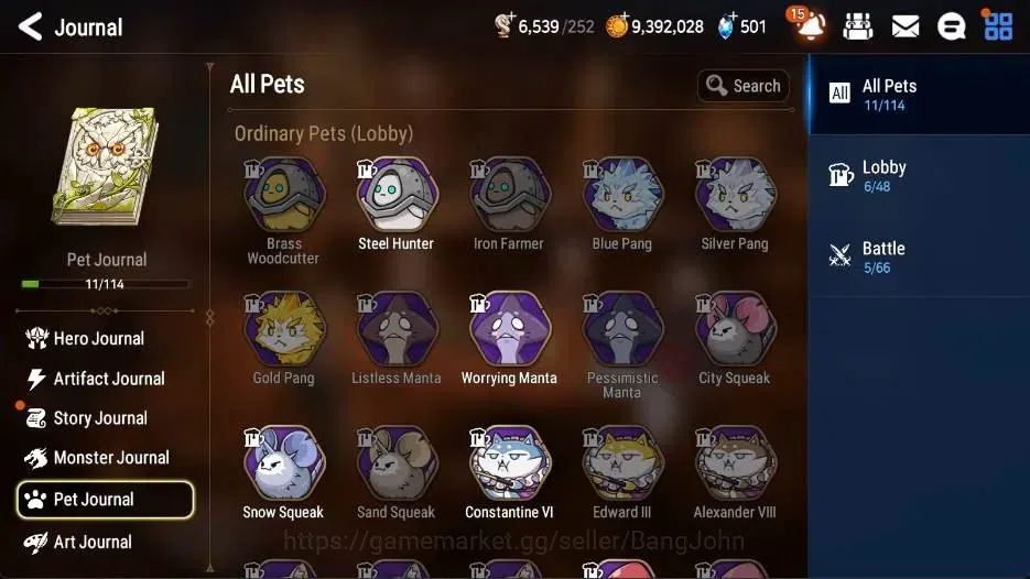 Epic Seven Accounts High-End Global | 52 ML(LOTScales,JKise,DLilibet,BArunka,Solitaria Etc)|Poh+Bless ON|SS 501|Stigma 19