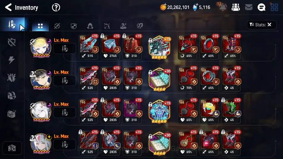 Epic Seven Accounts ASIA|25 ML(Monarch otS Iseria,Salome,LOTScales,Etc image 16