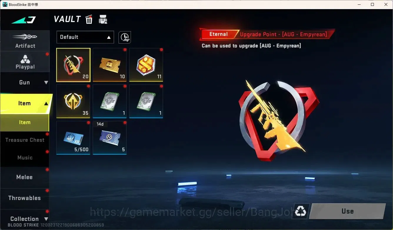 Blood Strike Accounts ASIA | 7DS AK47 | 1 BLEACH Strikers | 2 Legendary  image 4
