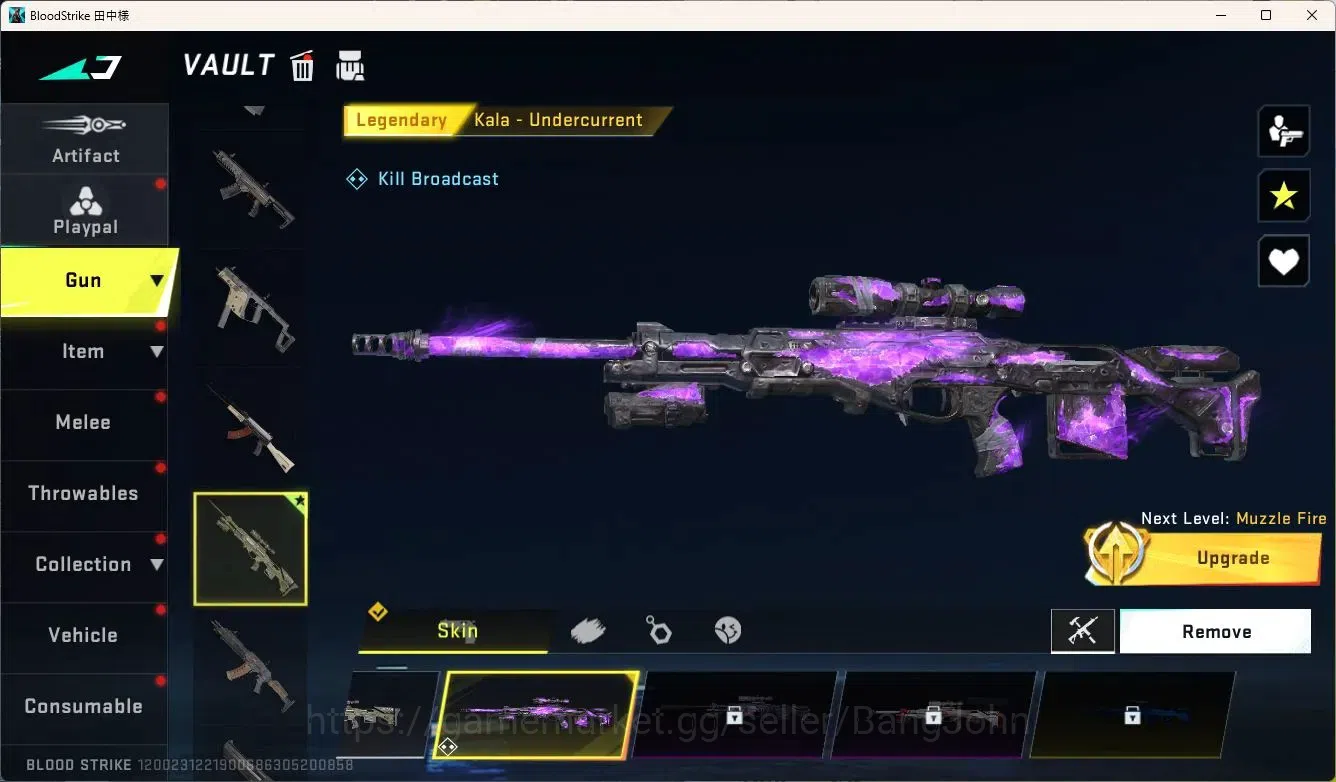 Blood Strike Accounts ASIA | 7DS AK47 | 1 BLEACH Strikers | 2 Legendary  image 5
