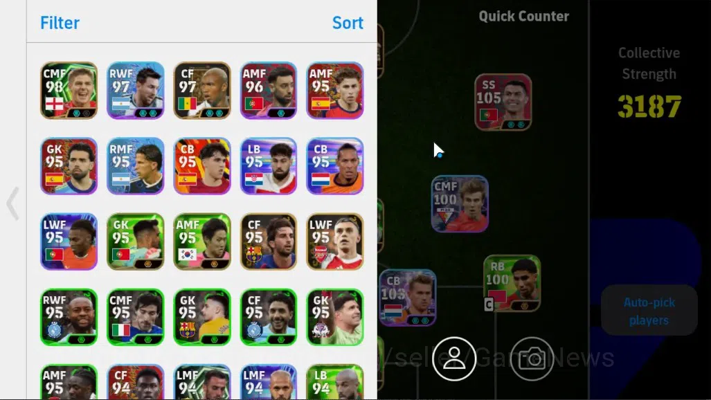 eFootball Accounts Android|Big Time (Zlatan Ibrahimovic),Epic|Cristia image 2