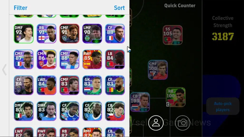 eFootball Accounts Android|Big Time (Zlatan Ibrahimovic),Epic|Cristia image 4