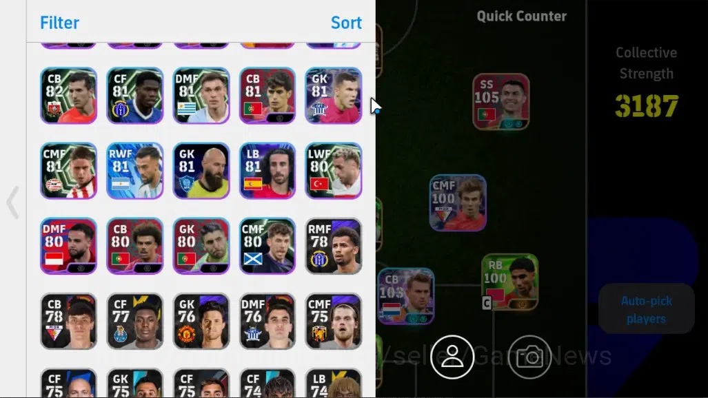 eFootball Accounts Android|Big Time (Zlatan Ibrahimovic),Epic|Cristia image 5