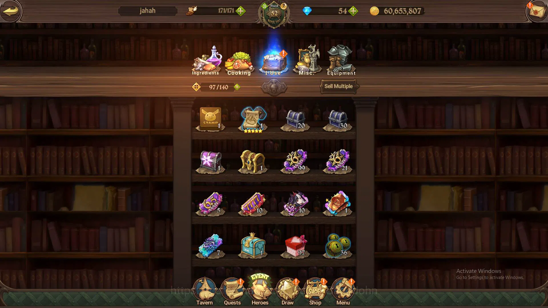 The Seven Deadly Sins: Grand Cross Accounts Others GLOBAL|835K CC|6 UR Salos 3/6,Sabunak,Gowther,DKM,KDiane,Mael,etc|Detail 8